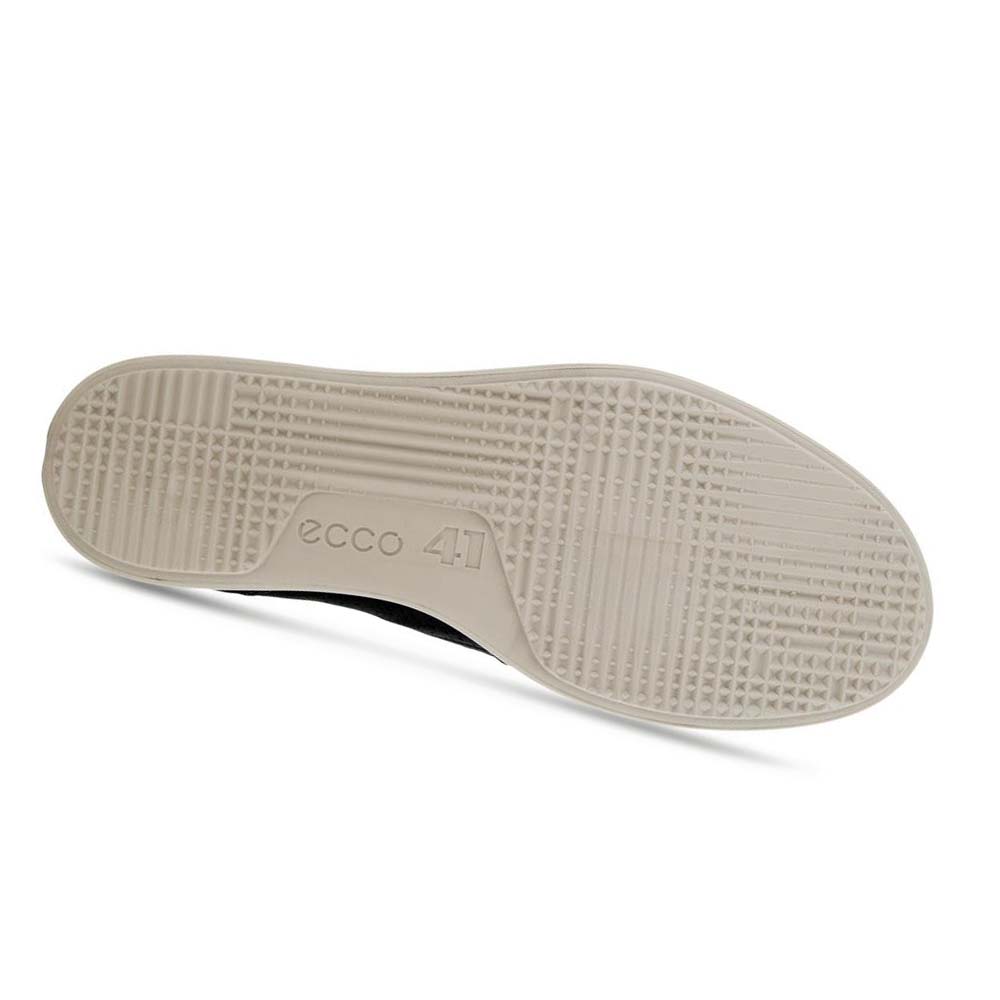 Ecco Collin 2.0 Retro Slip-on Fritidssko Herre Svarte | NO 465HAP